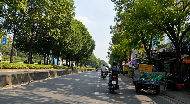 đường Xa Lộ Hà Nội ở Thủ Đức, Hồ Chí Minh